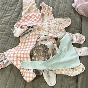 Assorted Baby Bandana Bibs lot